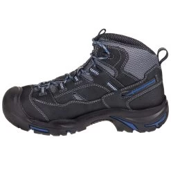 KEEN Utility Boots: Men's 1014605 Grey Waterproof EH Braddock Mid Hikers -Work Shoes Store keen 1014605 i 01