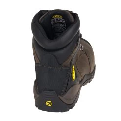 KEEN Utility Boots: Men's 1015401 Steel Toe Brown Waterproof Louisville 6-Inch Work Boots -Work Shoes Store keen 1015401 b 01