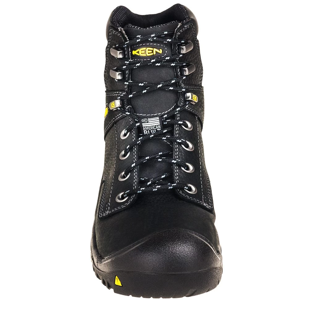 KEEN Utility Boots: Men's 1016778 Black 6-Inch Steel Toe EH Waterproof Mt. Vernon Work Boots 7 KEEN Utility Boots: Men's 1016778 Black 6-Inch Steel Toe EH Waterproof Mt. Vernon Work Boots - Image 5