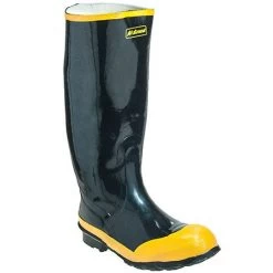 LaCrosse Boots: Men's 24009043 Steel Toe EH Waterproof Black Knee Boots -Work Shoes Store lacrosse 24009043 p 01