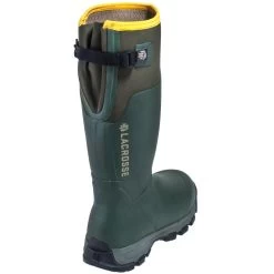 LaCrosse Boots: Men's 376011 Green Insulated Rubber Pro Hunting Boots -Work Shoes Store lacrosse 376011 b 01