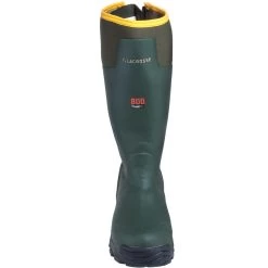 LaCrosse Boots: Men's 376011 Green Insulated Rubber Pro Hunting Boots -Work Shoes Store lacrosse 376011 f 01