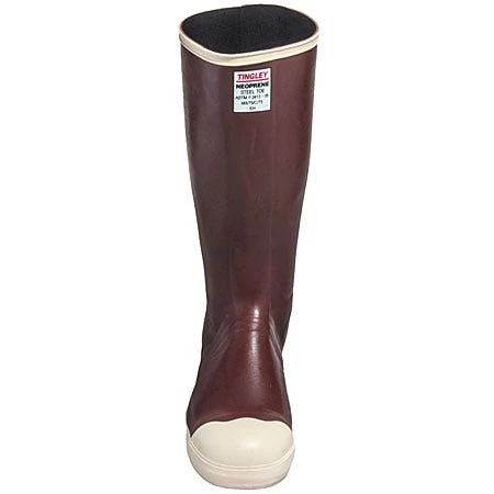 Tingley Boots: Men's Steel Toe Neoprene MB921B Chemical-Resistant Brown Boots 8 Tingley Boots: Men's Steel Toe Neoprene MB921B Chemical-Resistant Brown Boots - Image 6