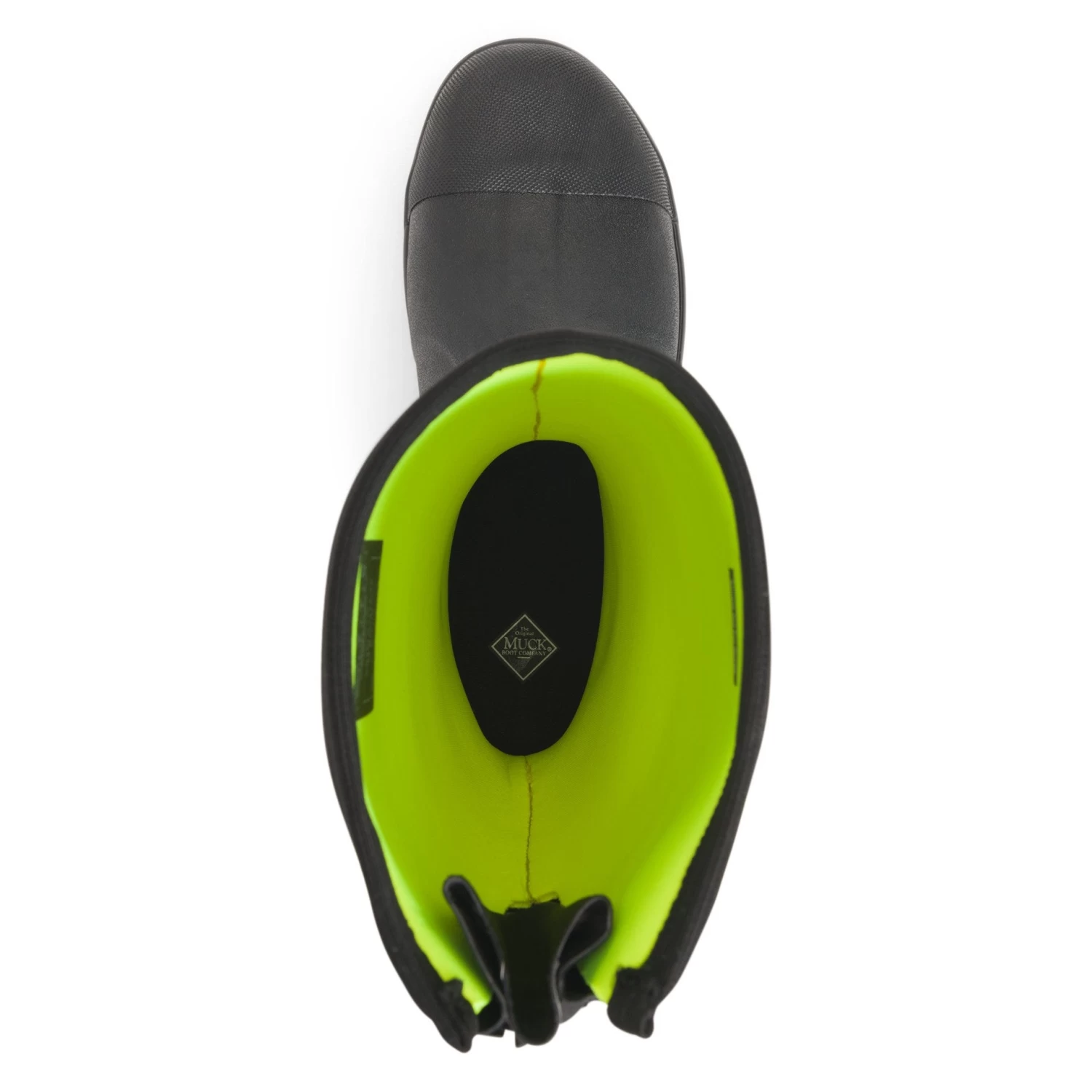 Muck Boots: Men's MCXF STL Black Chore Classic Tall Gusset Wide Calf Steel Toe Waterproof Boot 8 Muck Boots: Men's MCXF STL Black Chore Classic Tall Gusset Wide Calf Steel Toe Waterproof Boot - Image 6