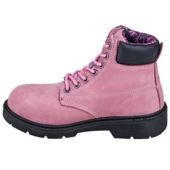 Moxie Boots: Women's 50162 Steel Toe Waterproof EH Pink Alice Work Boots -Work Shoes Store moxie alice 50162 i 01