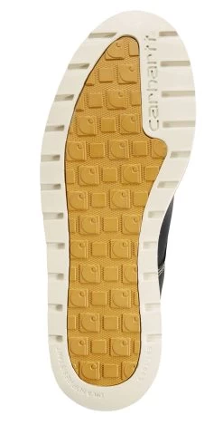 Carhartt Boots: Men's CMW6191 Black Waterproof Wedge Work Boot -Work Shoes Store mt0podda