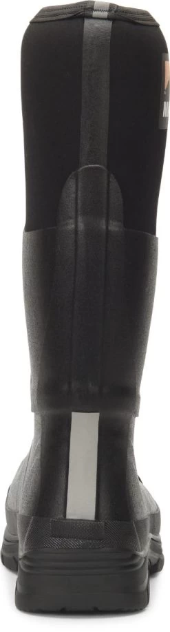 Matterhorn Boots: Men's MT202 Black Steel Toe 16" Waterproof Puncture Resistant Rubber Work Boot -Work Shoes Store mt202 500xauto heel