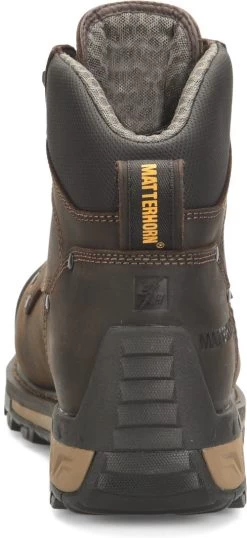 Matterhorn Boots: Men's MT2561 Brown Composite Toe Maximus 2.0 6" Waterproof Work Boot 12 Matterhorn Boots: Men's MT2561 Brown Composite Toe Maximus 2.0 6" Waterproof Work Boot -Work Shoes Store mt2561 500xauto heel