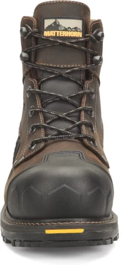 Matterhorn Boots: Men's MT2561 Brown Composite Toe Maximus 2.0 6" Waterproof Work Boot 13 Matterhorn Boots: Men's MT2561 Brown Composite Toe Maximus 2.0 6" Waterproof Work Boot -Work Shoes Store mt2561 500xauto toe