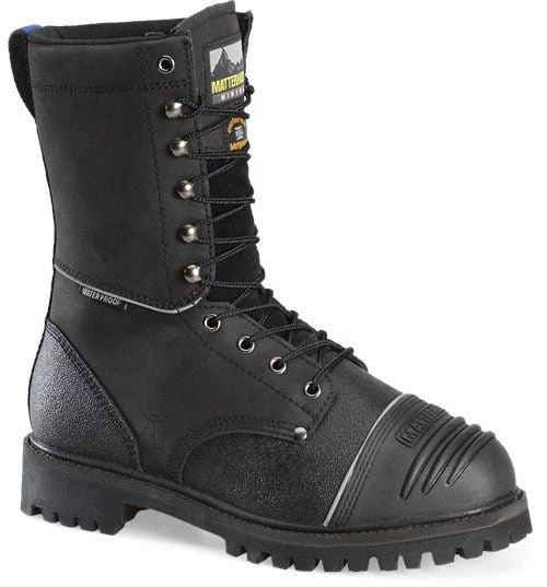 Matterhorn Boots: Men's MT903 Black 10" Waterproof Internal Metguard Work Boot 3 Matterhorn Boots: Men's MT903 Black 10" Waterproof Internal Metguard Work Boot