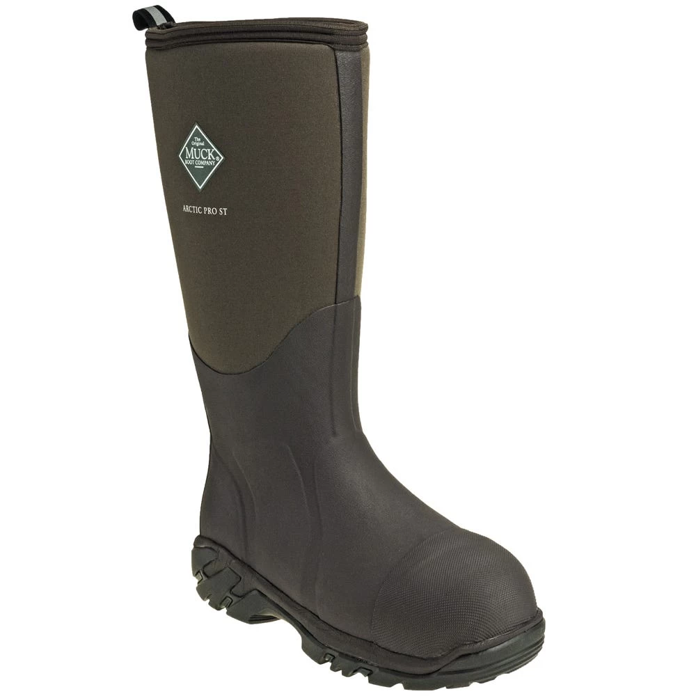 Muck Boots: Men's ACP STL Brown Waterproof Arctic Pro Steel Toe Extreme Conditions Work Boots 5 Muck Boots: Men's ACP STL Brown Waterproof Arctic Pro Steel Toe Extreme Conditions Work Boots - Image 3