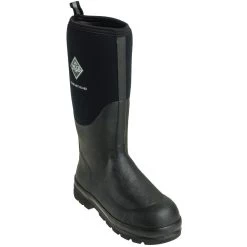 Muck Boots: Men's CHS META Black Insulated Chore Met Guard Steel Toe EH Boots -Work Shoes Store muck chs meta p 01