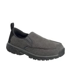 Nautilus Shoes: Women's N1681 Charcoal Aluminum Toe EH Slip Resistant Slip On Lightweight Shoe