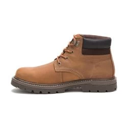 Caterpillar Boots: Men's P51032 Brown Outbase Waterproof Work Boot -Work Shoes Store p51032 4edit