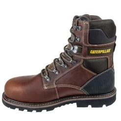 Caterpillar Boots: Men's Indiana 2.0 90870 Brown Steel Toe 8-Inch Work Boots -Work Shoes Store p90870 4