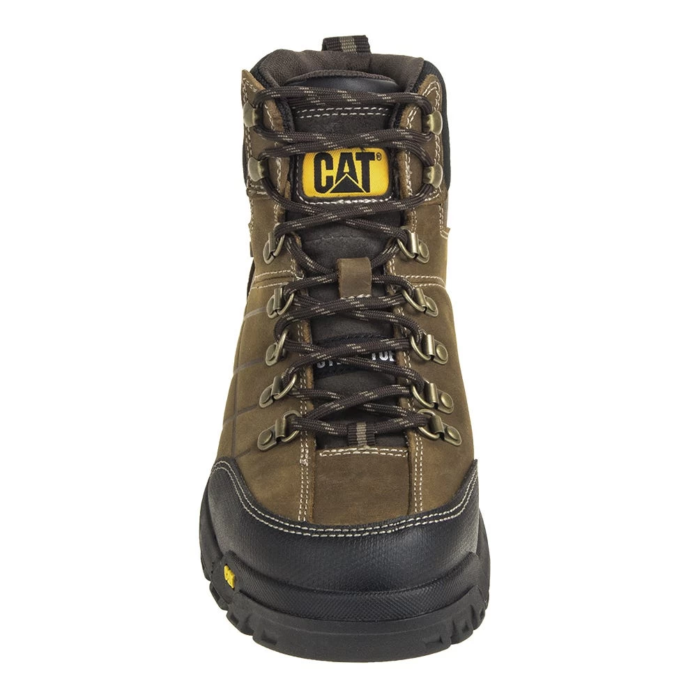Caterpillar Boots: Men's 6 Inch Brown P90935 Threshold Waterproof Steel Toe Work Boots 6 Caterpillar Boots: Men's 6 Inch Brown P90935 Threshold Waterproof Steel Toe Work Boots - Image 4
