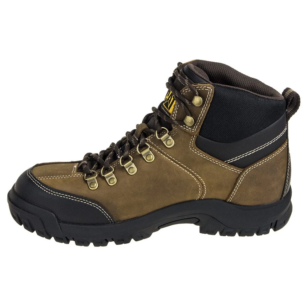 Caterpillar Boots: Men's 6 Inch Brown P90935 Threshold Waterproof Steel Toe Work Boots 5 Caterpillar Boots: Men's 6 Inch Brown P90935 Threshold Waterproof Steel Toe Work Boots - Image 3