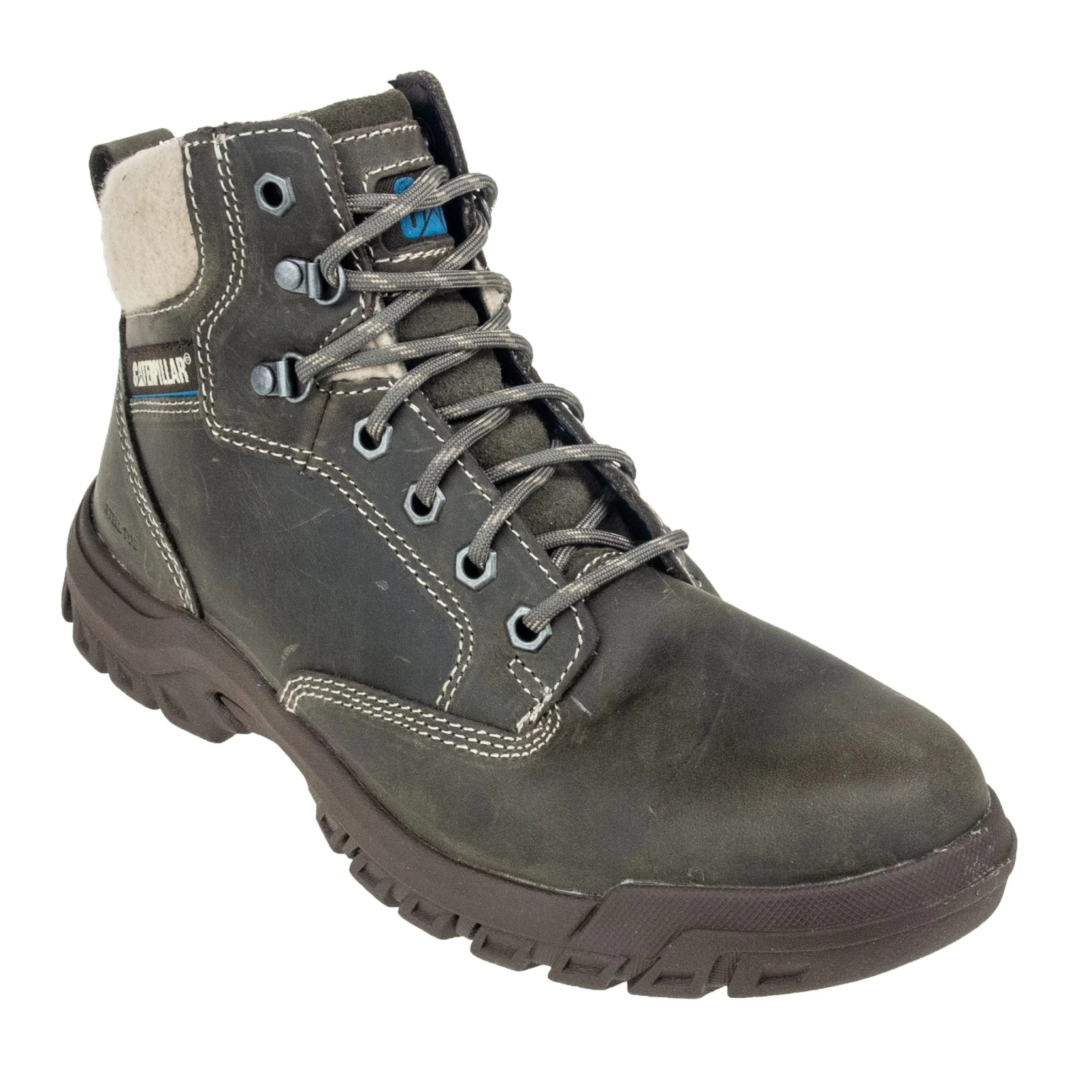 Caterpillar Boots: Women's P91008 Tess Gull Grey Steel Toe Work Boots 9 Caterpillar Boots: Women's P91008 Tess Gull Grey Steel Toe Work Boots - Image 7