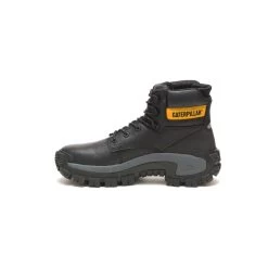 Caterpillar Boots: Men's P91287 Black Steel Toe Invader Hi EH Hiker Work Boot -Work Shoes Store p91287 3edit