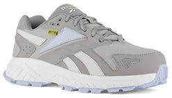 Reebok Shoes: Women's RB364 Grey Powder Blue Composite Toe Athletic Work Shoe