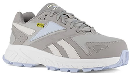 Reebok Shoes: Women's RB364 Grey Powder Blue Composite Toe Athletic Work Shoe 3 Reebok Shoes: Women's RB364 Grey Powder Blue Composite Toe Athletic Work Shoe