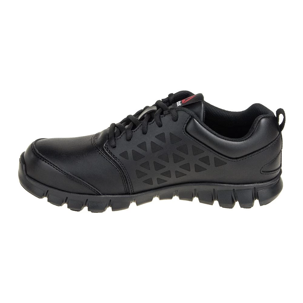 Reebok Shoes: Men's Black Alloy Toe RB4047 Sublite Cushion EH Athletic Work Shoes 7 Reebok Shoes: Men's Black Alloy Toe RB4047 Sublite Cushion EH Athletic Work Shoes - Image 5