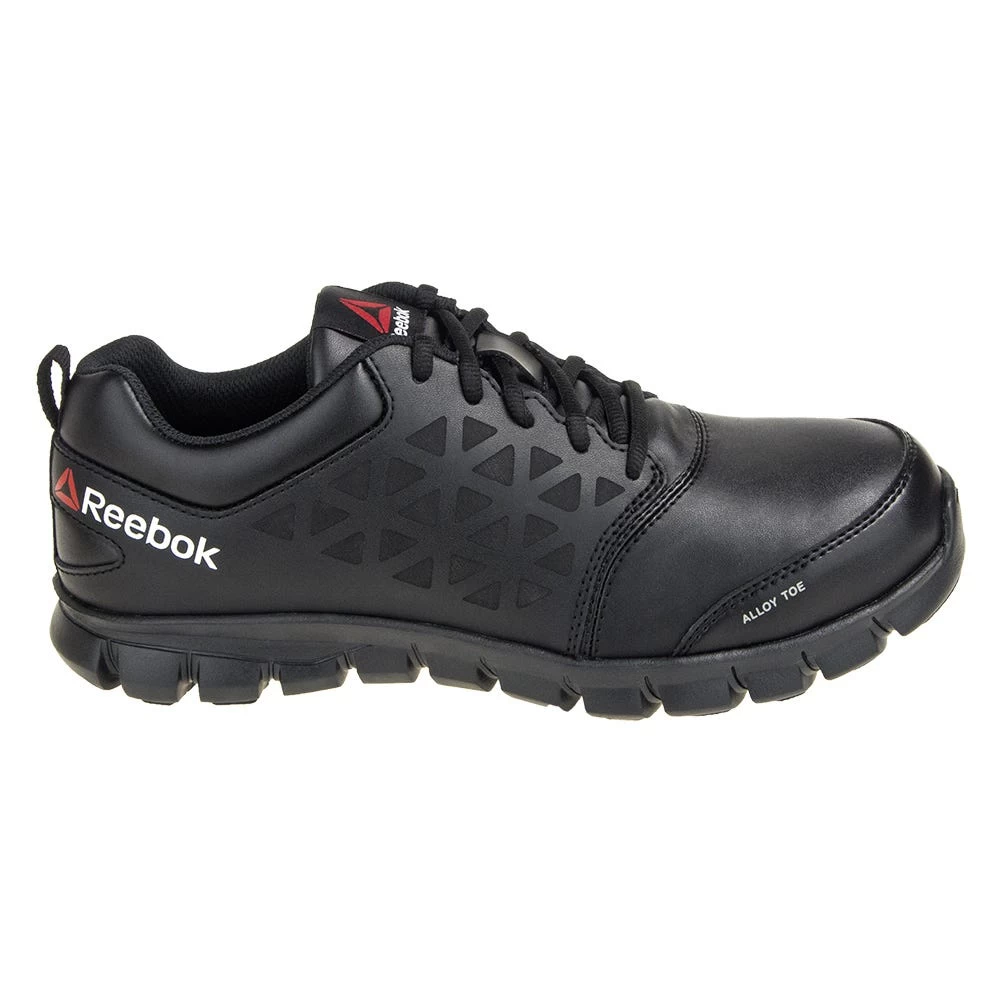 Reebok Shoes: Men's Black Alloy Toe RB4047 Sublite Cushion EH Athletic Work Shoes 9 Reebok Shoes: Men's Black Alloy Toe RB4047 Sublite Cushion EH Athletic Work Shoes - Image 7