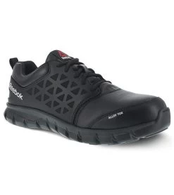Reebok Shoes: Women's RB047 Black EH Alloy Toe Athletic Oxford Slip-Resistant Shoes -Work Shoes Store rb4047 rb047 expand