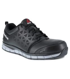 Reebok Shoes: Women's RB049 Black Slip Resistant Sublite Alloy Toe Shoes -Work Shoes Store rb4049 expand 1