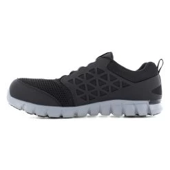 Reebok Shoes: Men's RB4052 Black Composite Toe Sublite Cushion Work Static Dissipating Athletic Work Shoe -Work Shoes Store rb4052 04edit
