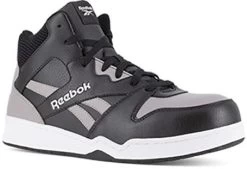 Reebok Shoes: Men's RB4131 Grey Black Composite Toe High Top Work Shoe