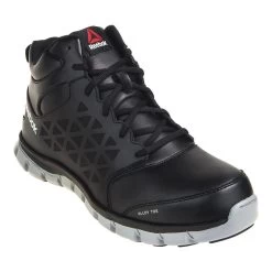 Reebok Shoes: RB4142 Sublite EH Steel Toe Men's Black Athletic Mid Shoes -Work Shoes Store rb4142 1 1