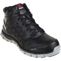 Reebok Shoes: RB4142 Sublite EH Steel Toe Men's Black Athletic Mid Shoes -Work Shoes Store rb4142 1 1
