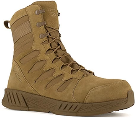 Reebok Boots: Men's RB4360 Coyote 8 Inch Floatride Energy Tactical Composite Toe Work Boot 3 Reebok Boots: Men's RB4360 Coyote 8 Inch Floatride Energy Tactical Composite Toe Work Boot