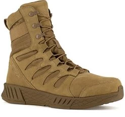 Reebok Boots: Men's RB4365 Coyote 8 Inch Floatride Energy Tactical Soft Toe Work Boot