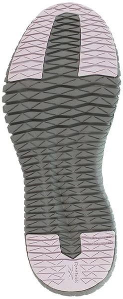 Reebok Shoes: Women's RB461 Grey Pink Flexagon 3.0 Composite Toe EH Athletic Work Shoe