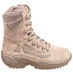 Reebok Boots: Women's Tan RB894 Rapid Response EH Composite Toe Military Boots -Work Shoes Store reebok 8894 o 01 1