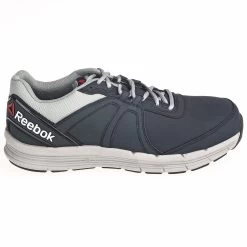 Reebok Shoes: Men's Navy Blue RB3502 EH Steel Toe Grey Guide Performance Cross Trainers -Work Shoes Store reebok rb3502 o 01