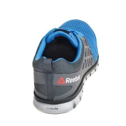 Reebok Shoes: ESD Men's RB4040 Alloy Toe Blue/Grey Sublite Cushion Athletic Oxfords -Work Shoes Store reebok rb4040 b 01