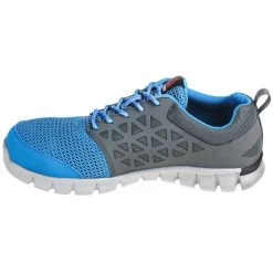 Reebok Shoes: ESD Men's RB4040 Alloy Toe Blue/Grey Sublite Cushion Athletic Oxfords -Work Shoes Store reebok rb4040 i 01