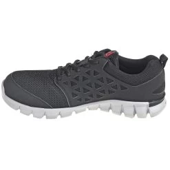 Reebok Shoes: Women's RB041 Black Alloy Toe EH Athletic Sublite Cushion Work Shoes -Work Shoes Store reebok rb4041 i 01 1