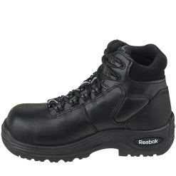Reebok Boots: Men's Black RB6750 Trainex EH Non Metallic Composite Toe Boots -Work Shoes Store reebok rb6750 i 01