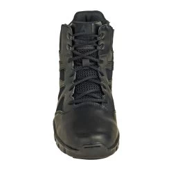 Reebok Boots: Men's 6-Inch RB8605 EH Black Sublite Cushion Side Zip Tactical Boots -Work Shoes Store reebok rb8605 f 01