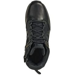 Reebok Boots: Men's 6-Inch RB8605 EH Black Sublite Cushion Side Zip Tactical Boots -Work Shoes Store reebok rb8605 t 01