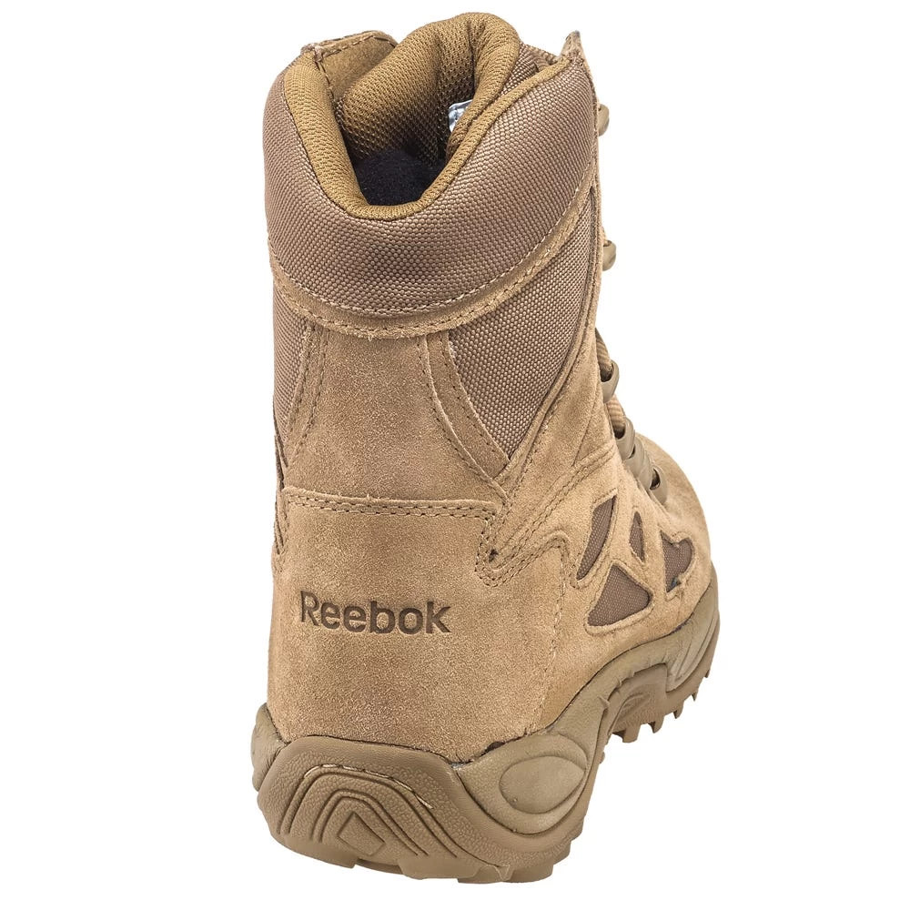 Reebok Boots: Men's RB8977 Coyote Tan 8-Inch Rapid Response Tactical Boots 3 Reebok Boots: Men's RB8977 Coyote Tan 8-Inch Rapid Response Tactical Boots