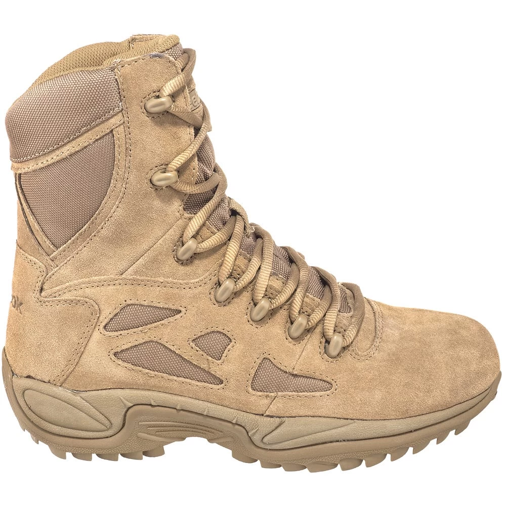 Reebok Boots: Men's RB8977 Coyote Tan 8-Inch Rapid Response Tactical Boots 6 Reebok Boots: Men's RB8977 Coyote Tan 8-Inch Rapid Response Tactical Boots - Image 4