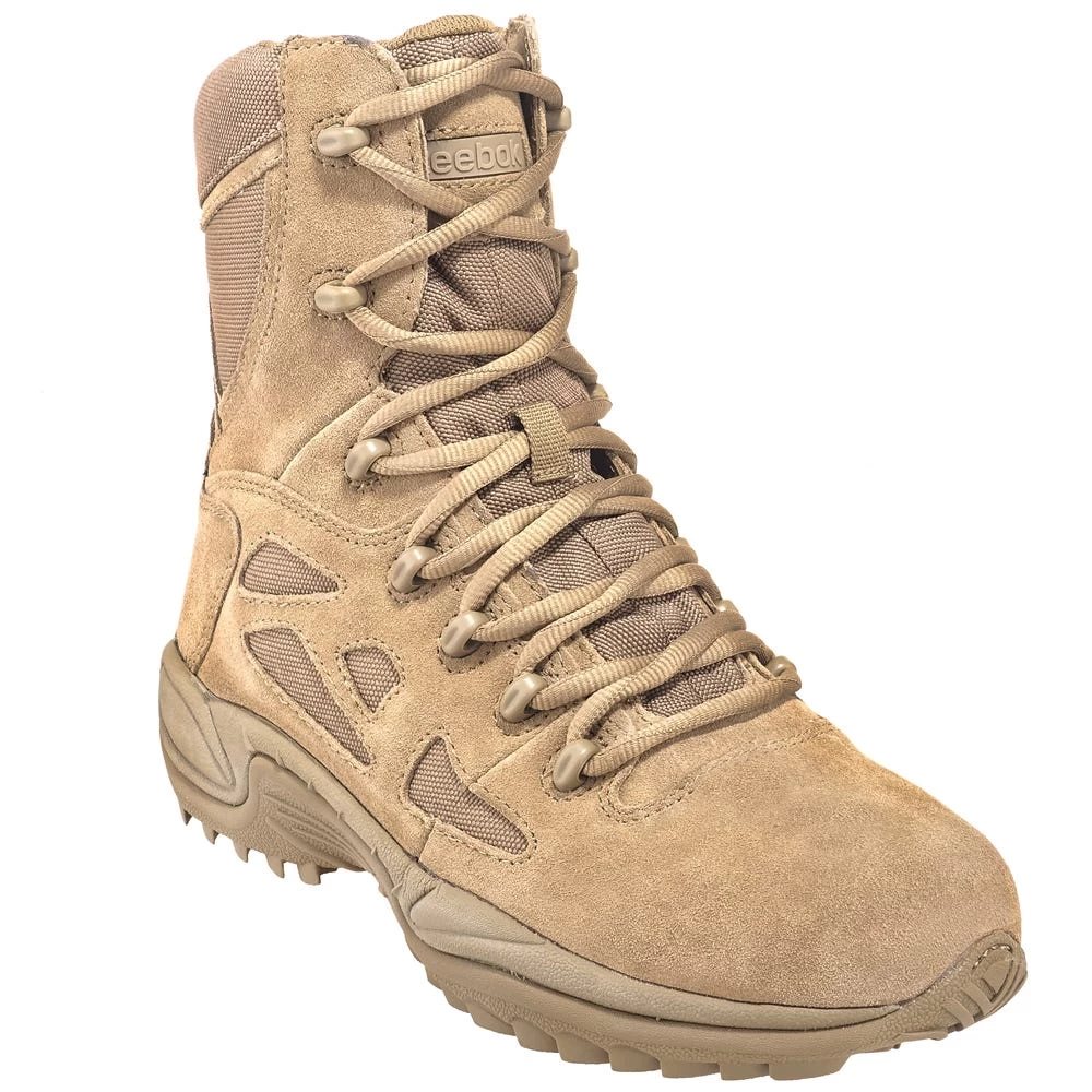Reebok Boots: Men's RB8977 Coyote Tan 8-Inch Rapid Response Tactical Boots 7 Reebok Boots: Men's RB8977 Coyote Tan 8-Inch Rapid Response Tactical Boots - Image 5