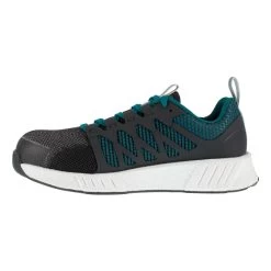 Reebok Shoes: Women's RB314 Black Fusion Flexweave EH Composite Toe Slip Resistant Athletic Shoe