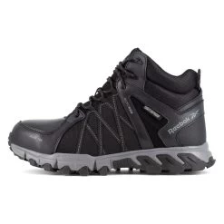 Reebok Footwear: Men's RB3401 Trailgrip Hitop Black Grey Waterproof Boots 9 Reebok Footwear: Men's RB3401 Trailgrip Hitop Black Grey Waterproof Boots -Work Shoes Store reebok rb3401 trailgrip work left 04