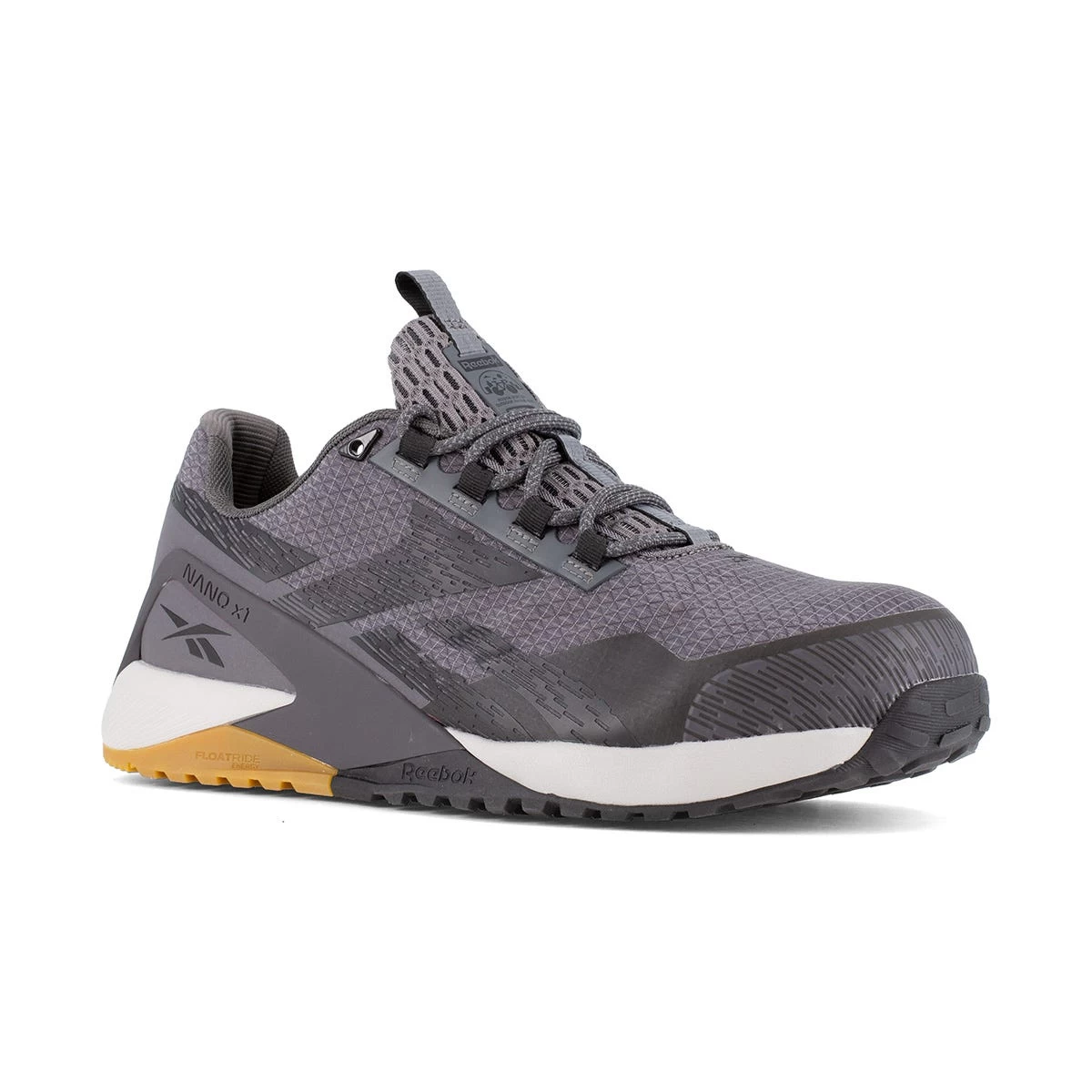 Reebok Shoes: Men's RB3481 Grey Black Composite Toe SD10 Athletic Work Shoe 3 Reebok Shoes: Men's RB3481 Grey Black Composite Toe SD10 Athletic Work Shoe